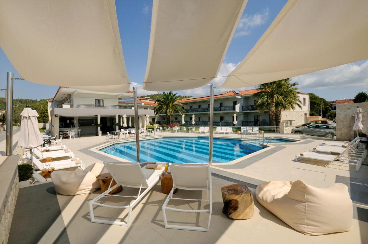 Aristotelis Hotel Fourka Ngoại thất bức ảnh
